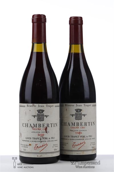 CHAMBERTIN 1989 - Trapet - 2 Bottles