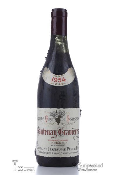 SANTENAY GRAVIERES Jessiaume 1954 - 1 Bottle