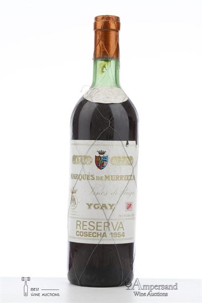 YGAY RESERVA 1954 - Marques de Murrieta - 1 Bottle