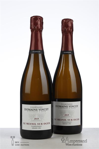 VINCEY LE MESNIL SUR OGER 2019 - Vincey - Dégorgement 07/20/2023 - 2 Bottles