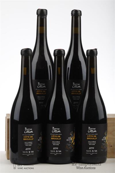 COTE DE BROUILLY 2016 - Pierre Cotton - 5 Bottles