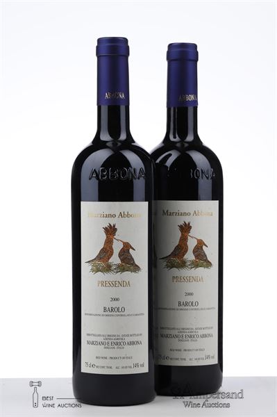 BAROLO PRESSENDA 2000 - Marziano Abbona - 2 Bottles