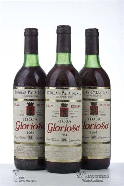 GLORIOSO GRAN RESERVA 1964 - Bodegas Palacio - 3 Bottles
