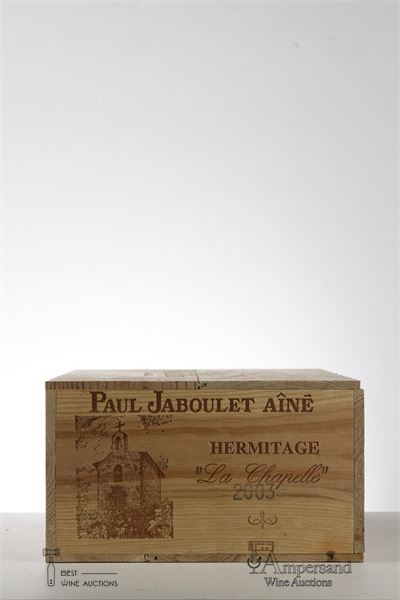 HERMITAGE LA CHAPELLE 2003 - Paul Jaboulet - 12 Bottles - Owc 12