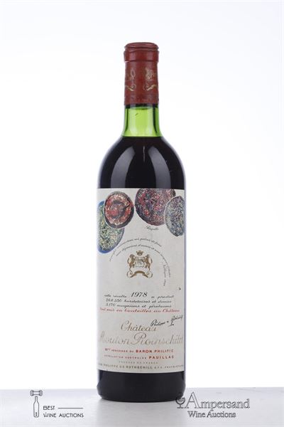 MOUTON ROTHSCHILD 1978 - Mc - 1 Bottle