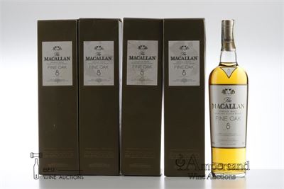 MACALLAN FINE OAK 8 Y NV - Macallan - Alc 40% - 4 Bottles - Oc 1
