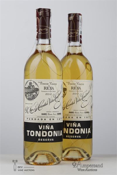 VINA TONDONIA RESERVA BLANCO 2012 - Lopez de Heredia - 2 Bottles