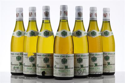 CHASSAGNE MONTRACHET BLANC MORGEOT 1995 - Marc Morey - 7 Bottles