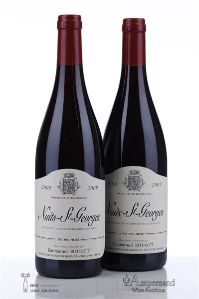 NUITS ST GEORGES 2009 - Emmanuel Rouget - 2 Bottles