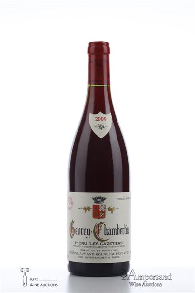 GEVREY CHAMBERTIN LES CAZETIERS 2009 - Armand Rousseau - 1 Bottle
