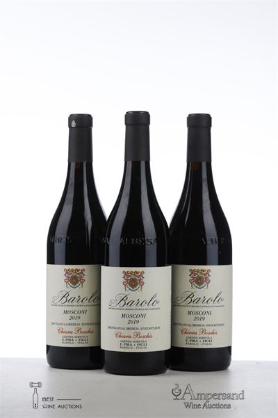 BAROLO MOSCONI 2019 - E. Pira Chiara Boschis - 3 Bottles