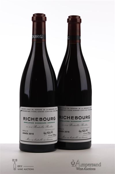 RICHEBOURG 2016 - Domaine de la Romanee Conti - 2 Bottles