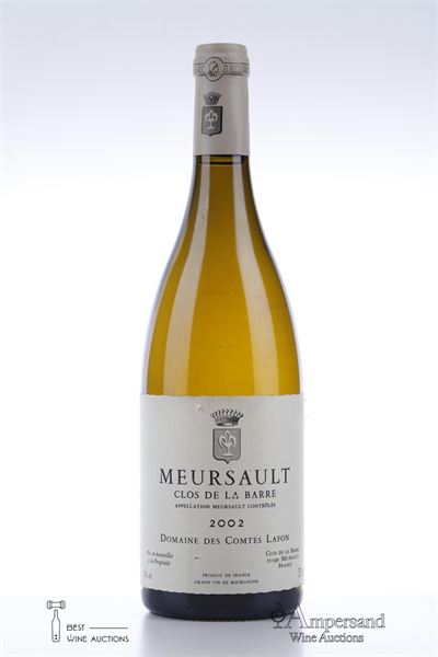 MEURSAULT CLOS DE LA BARRE 2002 - Comtes Lafon - 1 Bottle