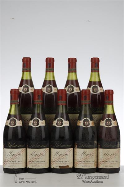 MACON 1972 - Labaume - 9 Bottles