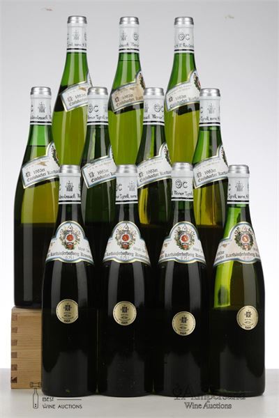 EITELSBACHER RIESLING KRONENBERG AUSLESE 1983 - Weingut Karthauserhof - 11 Bottles