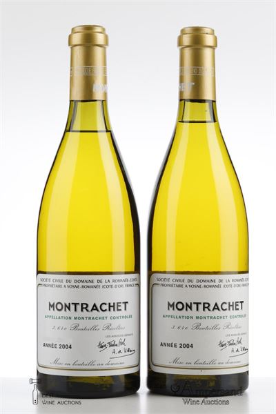 MONTRACHET 2004 - Domaine de La Romanee Conti - 2 Bottles
