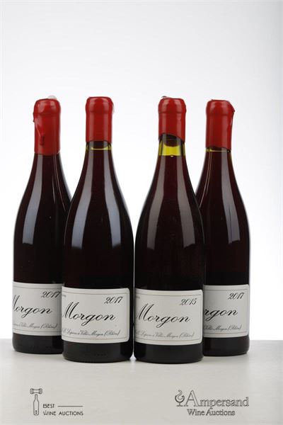 MORGON 1*2015 + 3*2017  - M. & C. Lapierre - 4 Bottles