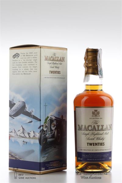 MACALLAN TWENTIES - Alc 40% - 1 0.50 Litre Bottle - Oc 1