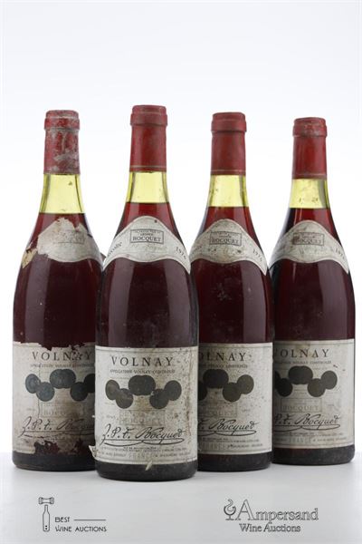 VOLNAY 1976 - Leonce Bocquet - 4 Bottles