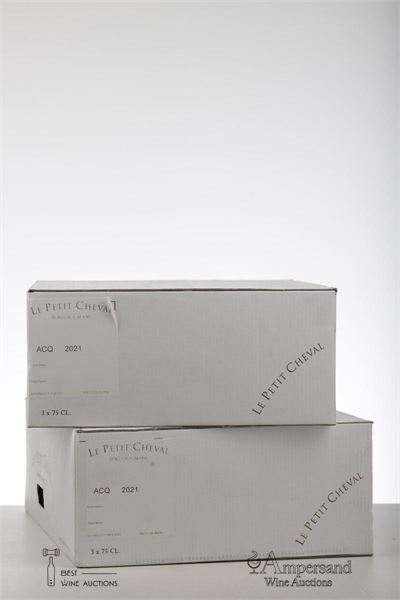 LE PETIT CHEVAL BLANC 2021 - Mc - 6 Bottles - Owc 3