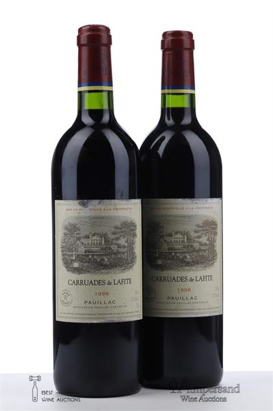 CARRUADES DE LAFITE ROTHSCHILD 1998 - Mc - 2 Bottles