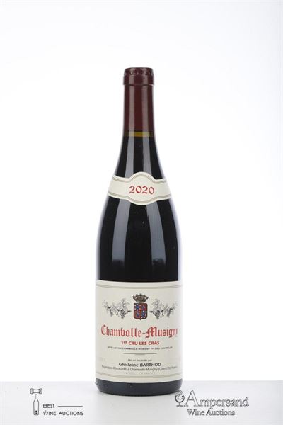 CHAMBOLLE MUSIGNY LES CRAS 2020 - Ghislaine Barthod - 1 Bottle