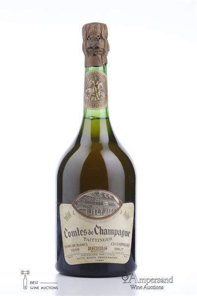 TAITTINGER COMTES DE CHAMPAGNE 1969 - Taittinger - 1 Bottle