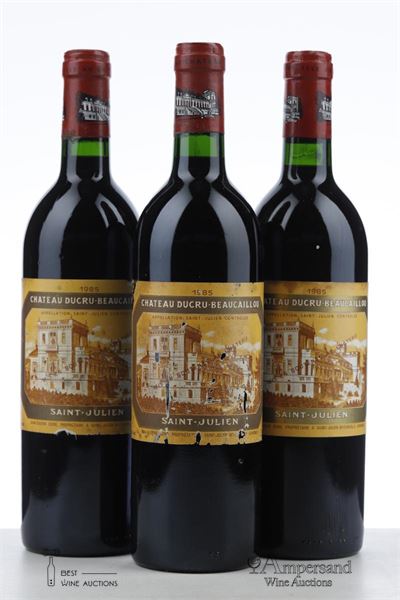 DUCRU BEAUCAILLOU 1985 - Mc - 3 Bottles