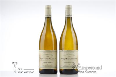 PULIGNY MONTRACHET LES FOLATIERES 1998 - Vincent Girardin - 2 Bottles
