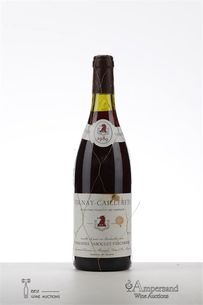 VOLNAY CAILLERETS 1989 - Jaboulet Vercherre - 1 Bottle