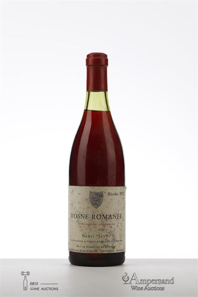 VOSNE ROMANEE 1972 - Henri Jayer - 1 Bottle