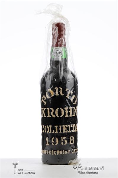 KROHN COLHEITA PORT 1958 - Krohn - Bottled in 1998 - 1 Bottle