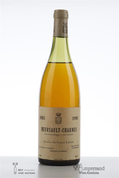 MEURSAULT CHARMES 1981 - Comtes Lafon - 1 Bottle