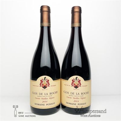 CLOS DE LA ROCHE VIEILLES VIGNES 2014 - Ponsot - 2 Bottles