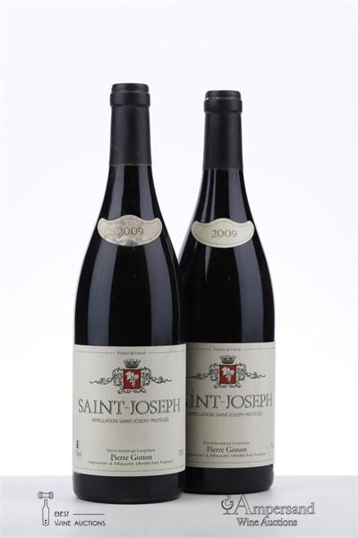 SAINT JOSEPH 2009 - Pierre Gonon - 2 Bottles