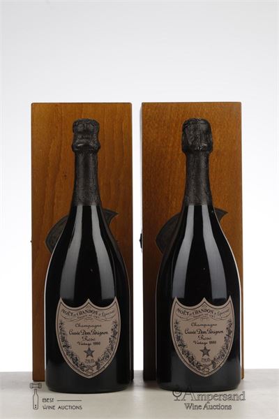 DOM PERIGNON ROSE 1986 - Moet et Chandon - 2 Bottles - Owc 1