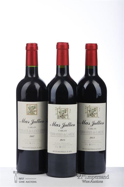 MAS JULLIEN CARLAN 1*2007 + 2*2013  - Mas Jullien - 3 Bottles