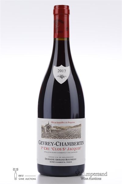 GEVREY CHAMBERTIN CLOS ST JACQUES 2017 - Armand Rousseau - 1 Bottle