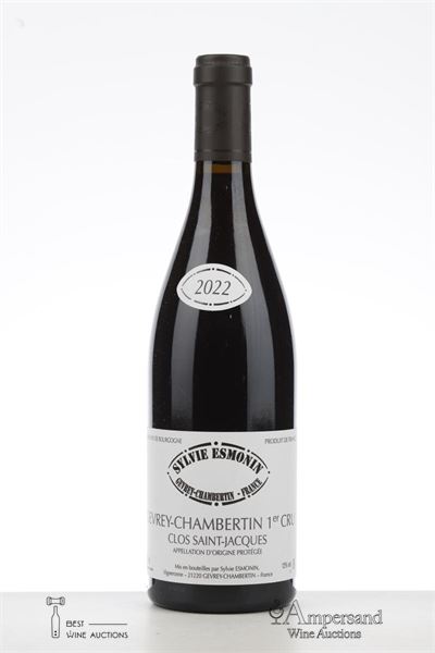GEVREY CHAMBERTIN CLOS ST JACQUES 2022 - Sylvie Esmonin - 1 Bottle