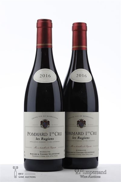 POMMARD LES RUGIENS 2016 - Bernard et Thierry Glantenay - 2 Bottles