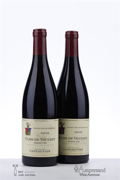 CLOS VOUGEOT 2010 - Jerome Castagnier - 2 Bottles