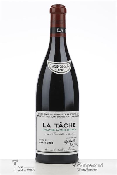 LA TACHE 2008 - Domaine de la Romanee Conti - 1 Bottle