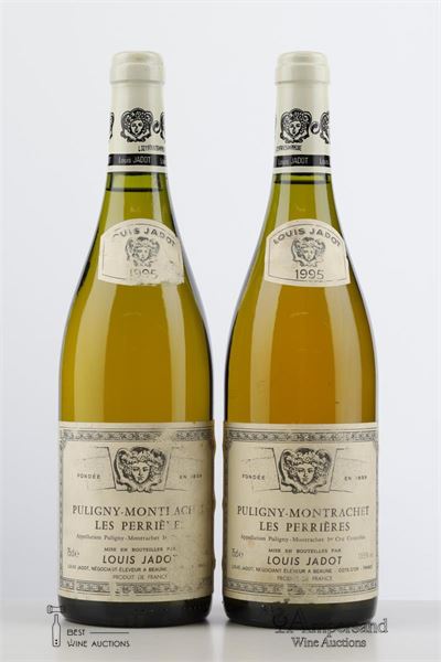 PULIGNY MONTRACHET LES PERRIERES 1995 - Louis Jadot - 2 Bottles
