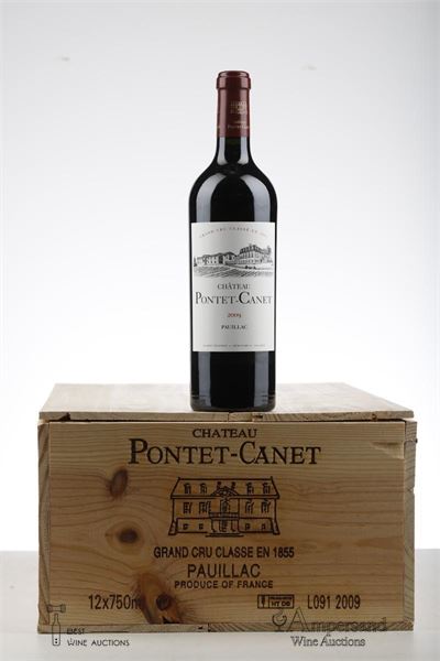 PONTET CANET 2009 - Mc - 10 Bottles - Owc 12