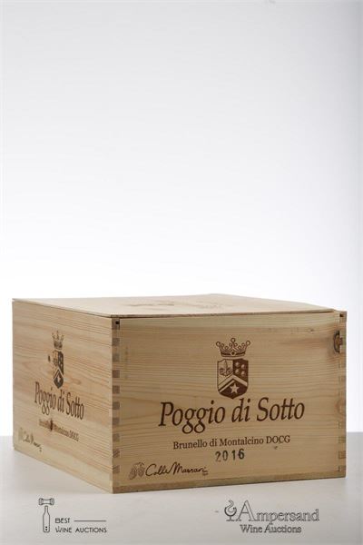 BRUNELLO DI MONTALCINO 2016 - Poggio di Sotto - 6 Bottles - Owc 6