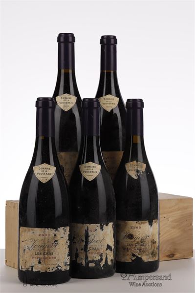 VOUGEOT LES CRAS 2003 - Domaine de la Vougeraie - 5 Bottles