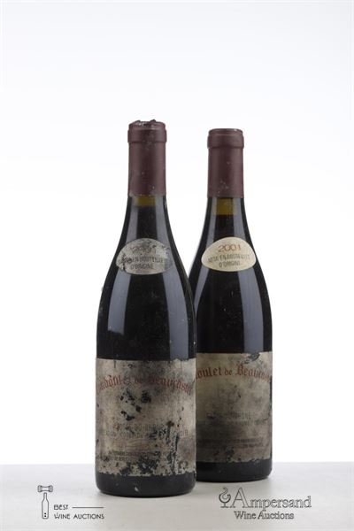 COUDOULET DE BEAUCASTEL 2001 - Beaucastel - 2 Bottles