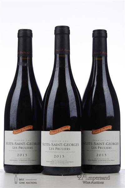 NUITS ST GEORGES LES PRULIERS 2013 - David Duband - 3 Bottles