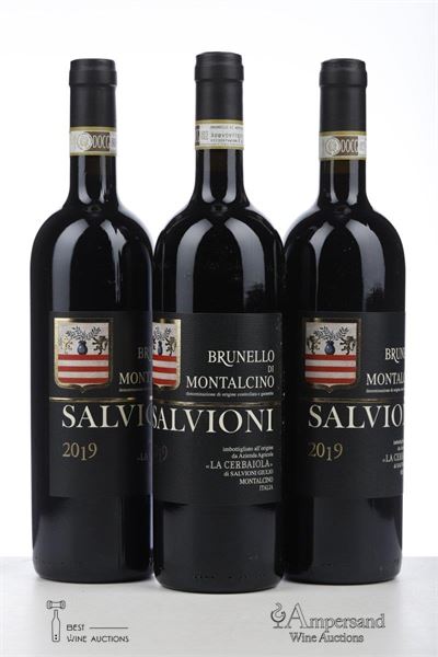 BRUNELLO DI MONTALCINO 2019 - Salvioni - 3 Bottles