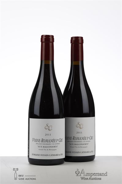 VOSNE ROMANEE AUX MALCONSORTS 2011 - Sylvain Cathiard - 2 Bottles